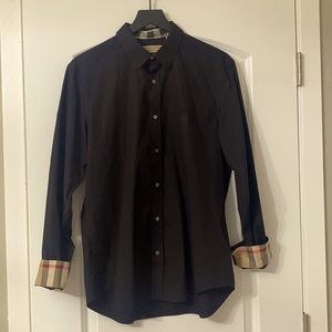 Like new men’s Burberry button up!